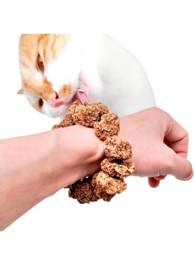 Loxira Natural Silvervine Gall Fruit Cat-Attracting Bracelet,Interactive Cat Toy for Indoor Cats,Cat Chew Toy with Gallfruit | Catnip & Silvervine Alternative, Stress Relief & Gift - Image 1