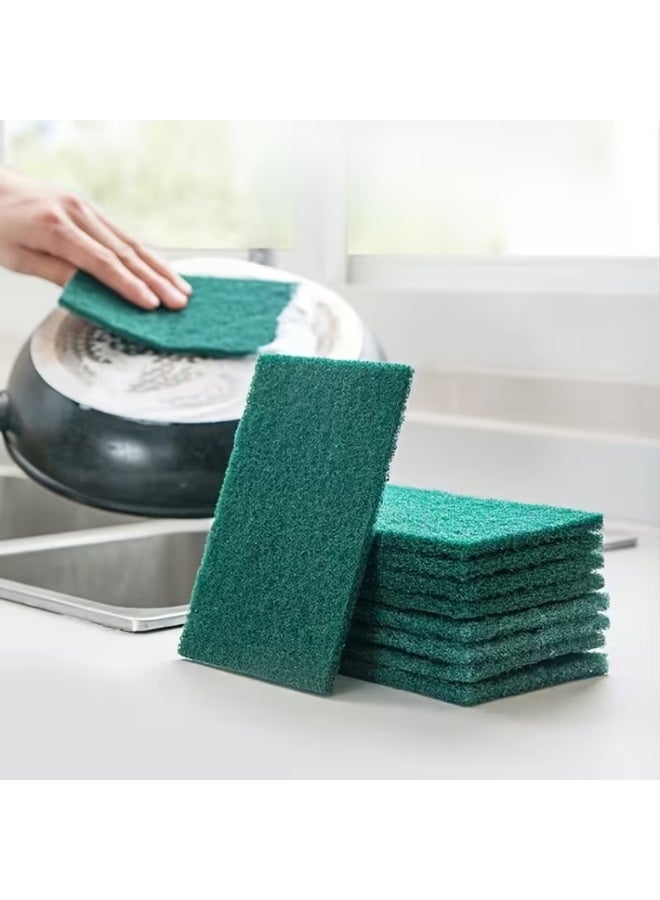 AMM Pack of 6 Green Dish Scrub Pad for Kitchen Cleaning, Heavy Scouring Pad for Dishes, Surfaces & Multipurpose Household Use - Image 5