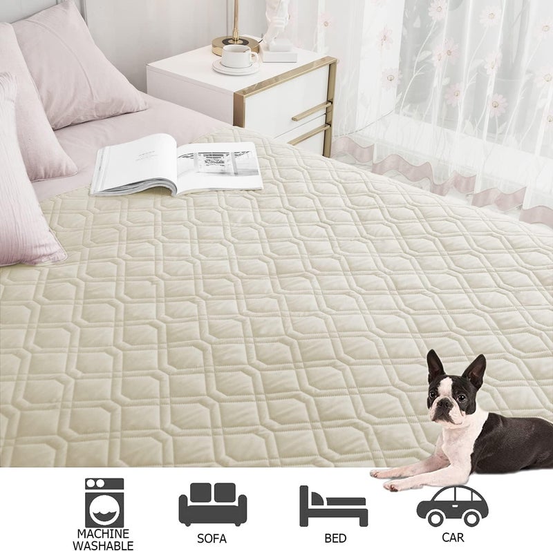 Ameritex Waterproof Blanket Reversible Dog Bed Cover Pet Blanket for Furniture Bed Couch Sofa - Image 4