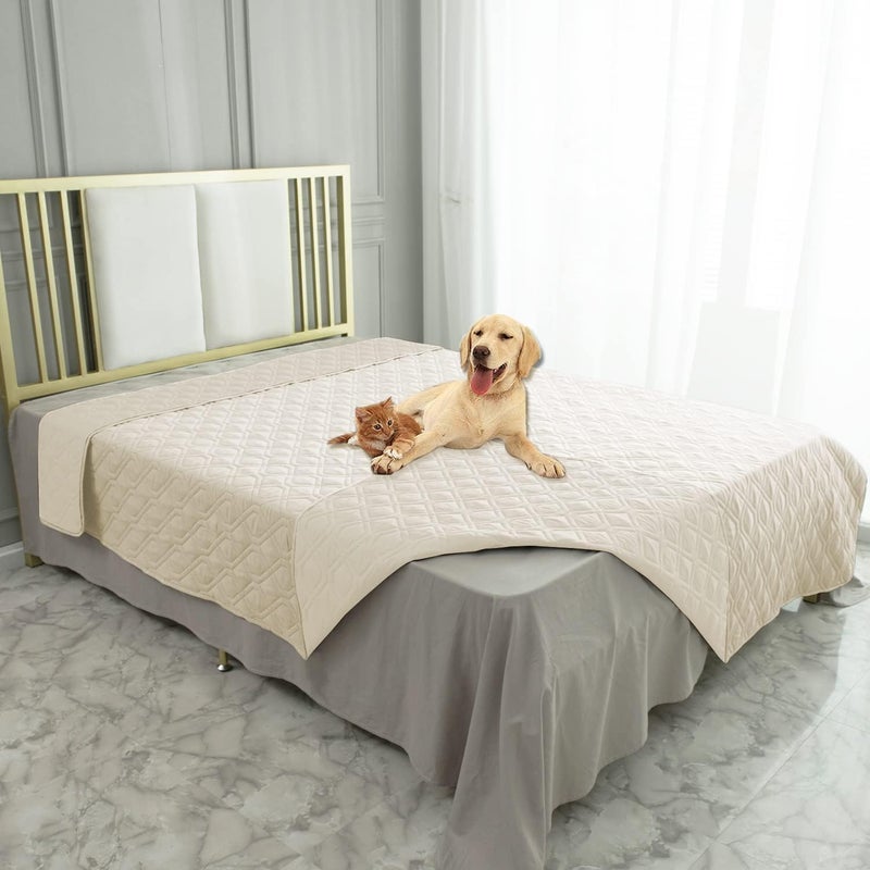 Ameritex Waterproof Blanket Reversible Dog Bed Cover Pet Blanket for Furniture Bed Couch Sofa - Image 1