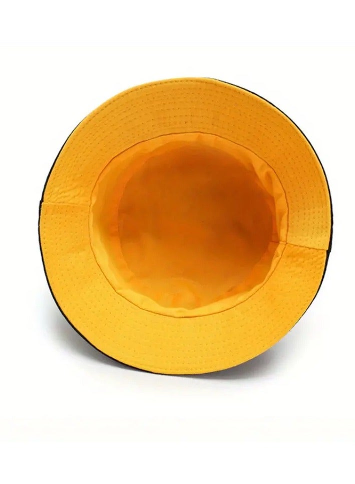 Goolsky قبعة دلو مزدوجة الجوانب أنيقة ومتعددة الاستخدامات قبعة صياد خارجية لحماية من الشمس قابلة للطي قبعات شاطئية للنساء - Image 4