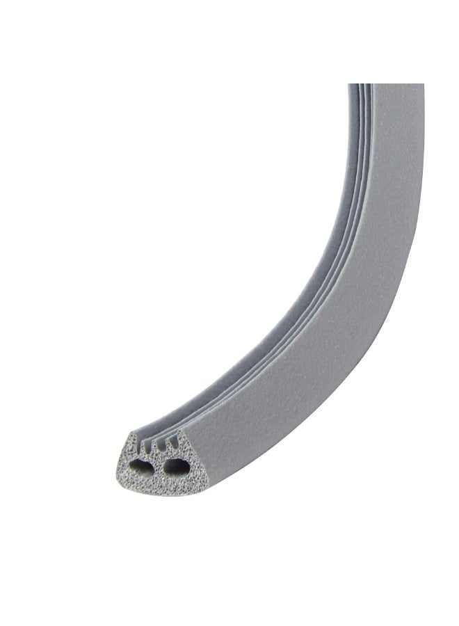 Frost King EPDM Ribbed-Profile Self-Stick Weatherseal Grey 9/16 Inch x 10 ft V27GA - Image 3