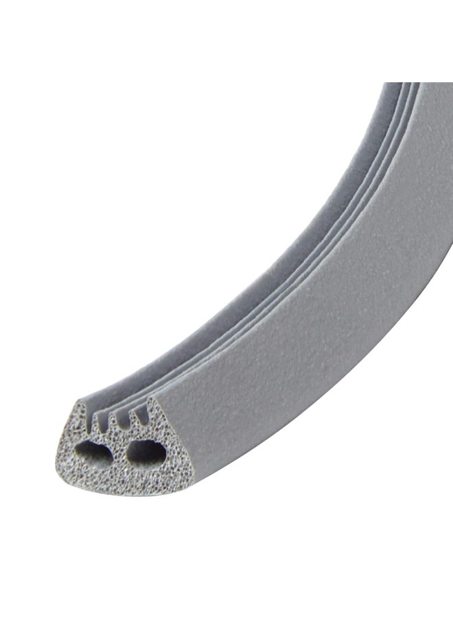 Frost King EPDM Ribbed-Profile Self-Stick Weatherseal Grey 9/16 Inch x 10 ft V27GA - Image 4