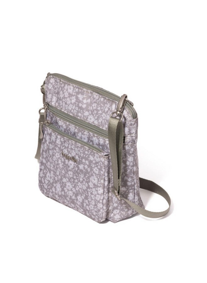 Baggallini Modern Pocket Crossbody Bag for Women, 8.5"x8.5" Handbag Purse with RFID, Lightweight Water-Resistant - Image 1