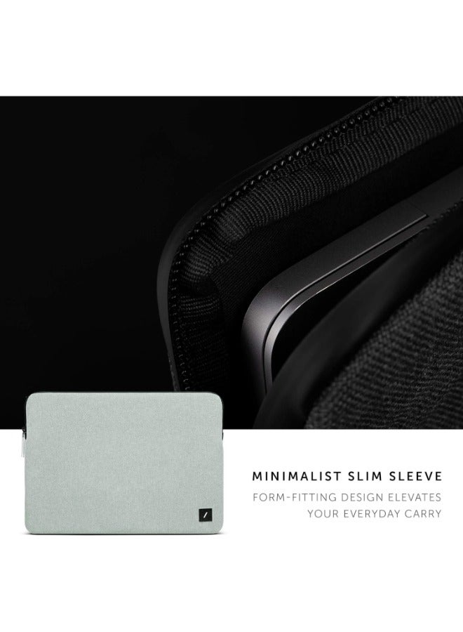 Native Union Stow Lite MacBook Sleeve 13 Minimalist Slim Sleeve with 360-Degree Protection Compatible with MacBook Air 13 (2018 & later), MacBook Pro 13 (2016 & later ) - Sage  - Image 4