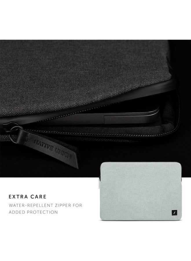 Native Union Stow Lite MacBook Sleeve 13 Minimalist Slim Sleeve with 360-Degree Protection Compatible with MacBook Air 13 (2018 & later), MacBook Pro 13 (2016 & later ) - Sage  - Image 5