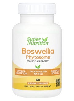 Super Nutrition Boswellia Serrata Phytosome 250 mg 60 Veggie Capsules 