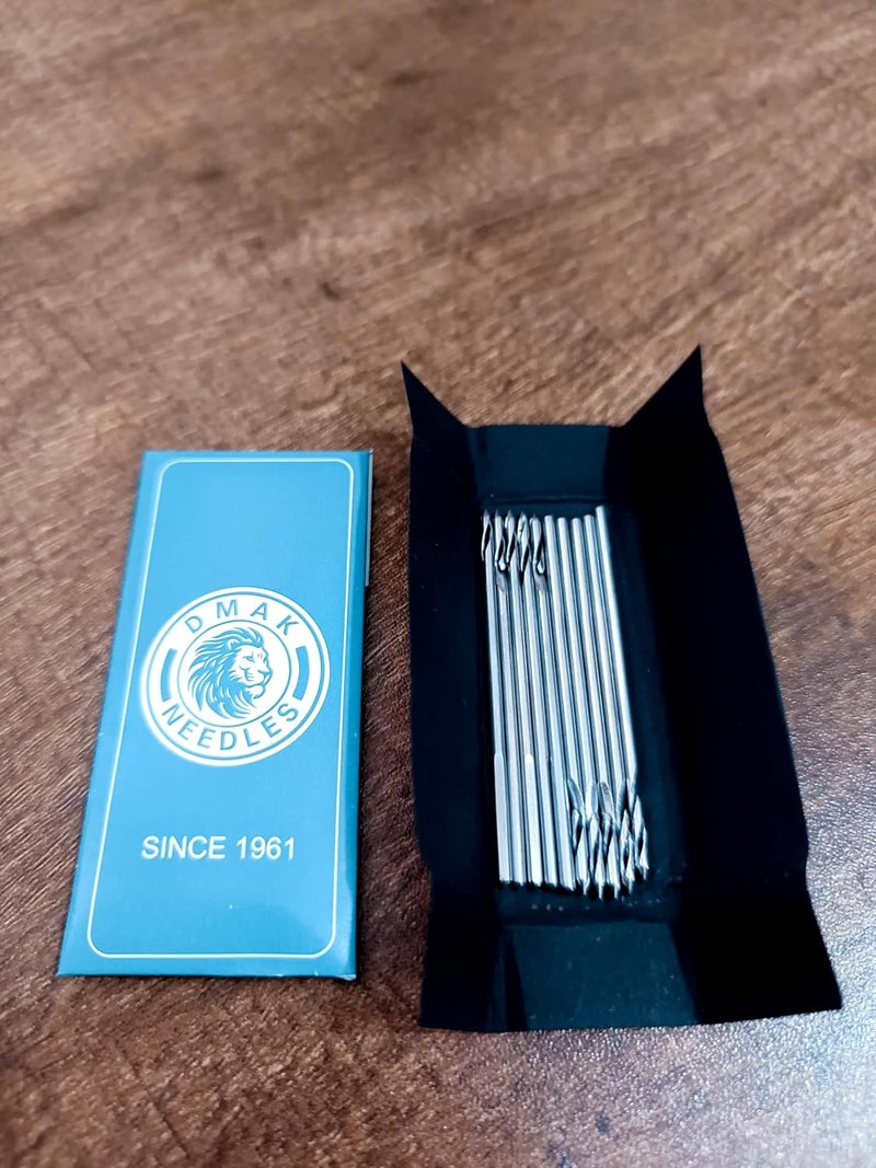 DMAK Muller Martini Spiral Hook NeedleMuller Martini MachineBook Sewing MachineBookbinding Machine Hook Needle OD 2mm54mm LengthSewing Needle 254 Pack of 50 Pcs - Image 4