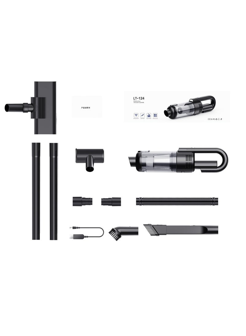 Multifunctional wireless car vacuum cleaner Handheld portable vacuum cleaner Home car dual-purpose vacuum cleaner