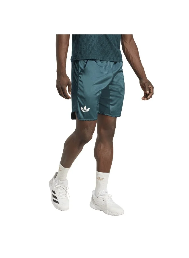 adidas شورت تنس إرجو برو رجالي أخضر مقاس  بطول  بوصات