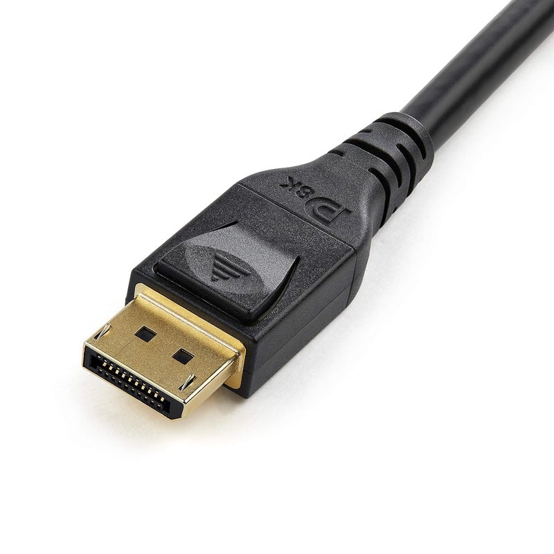 StarTech .com 1m VESA Certified DisplayPort 1.4 Cable - 8K 60Hz HBR3 HDR - 3ft Super UHD DisplayPort to DisplayPort Monitor Cord - Ultra HD 4K 120Hz DP 1.4 Slim Video Cable M/M DP Connector (DP14MM1M) - Image 5