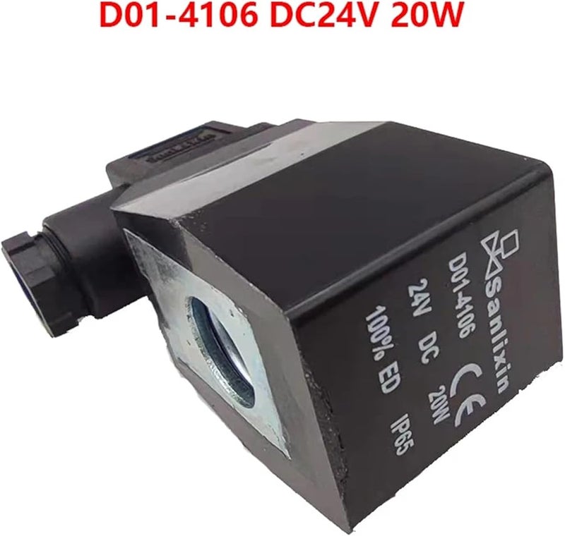 D04 3101 ملف صمام كهرومغناطيسي AC220V D01 4101A D01 4101B D04 3106 SM 3101 SM 4101 D01 4106 D01 4102A - Image 5