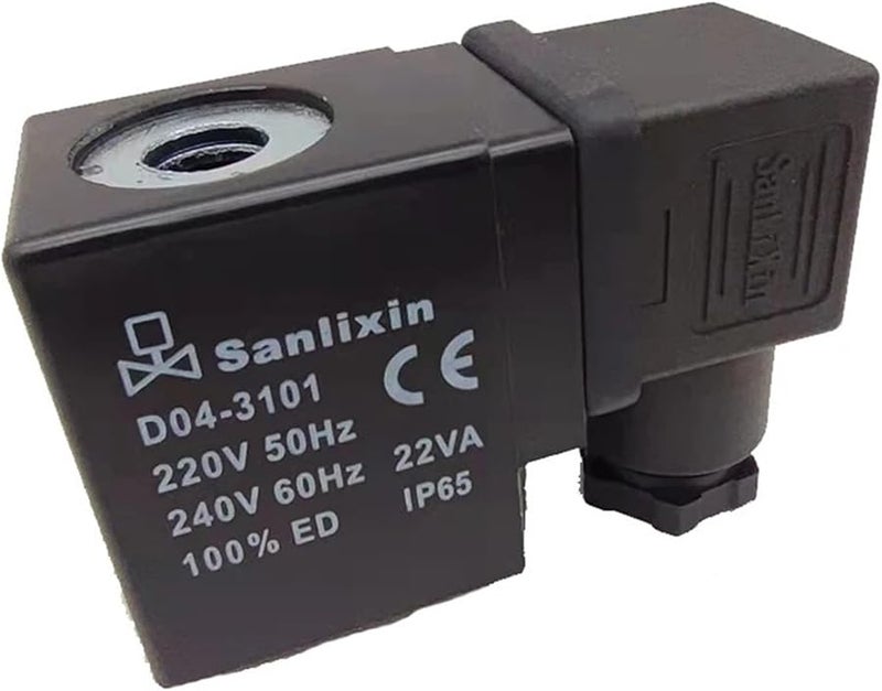 D04 3101 ملف صمام كهرومغناطيسي AC220V D01 4101A D01 4101B D04 3106 SM 3101 SM 4101 D01 4106 D01 4102A - Image 2