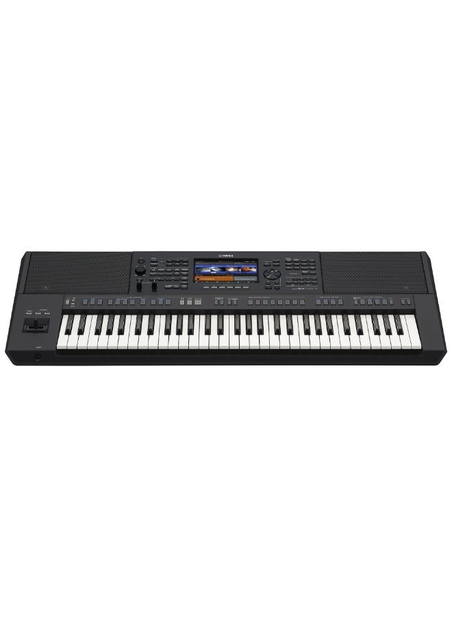 Yamaha PSR-SX720+ Arranger Workstation Keyboard, Black - Image 1