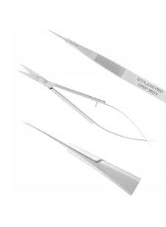 ستالكس برو مقص دقيق لتشكيل الحواجب من ستاليكس برو طراز اكسبرت 90 من نوع 2 مصنوع من الفولاذ و مقاوم للصدأ - Image 3