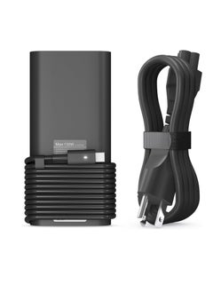 Generic 130W USB C Laptop Charger for Dell C5420 5520 5510, Black  - Image 1