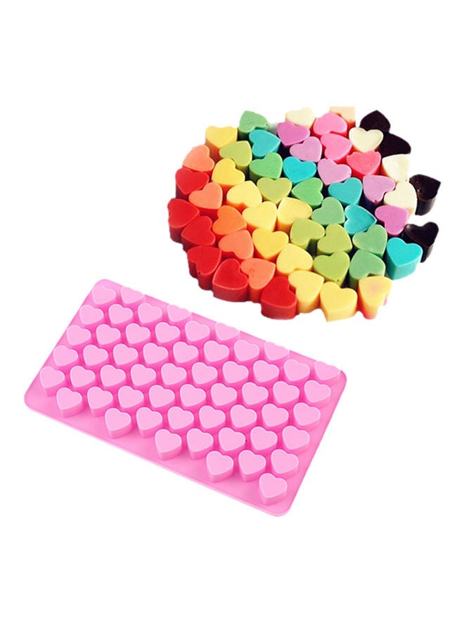 نيبمينينت قالب من السيليكون على شكل قلب وردي 18x10.7x1.2سنتيمتر - Image 2