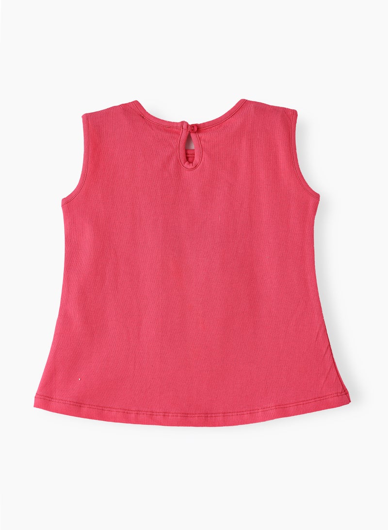 Jelliene Sunshine Squad: Girls' Comfy Cotton Tees Playful Prints & Summer Fun - Image 2
