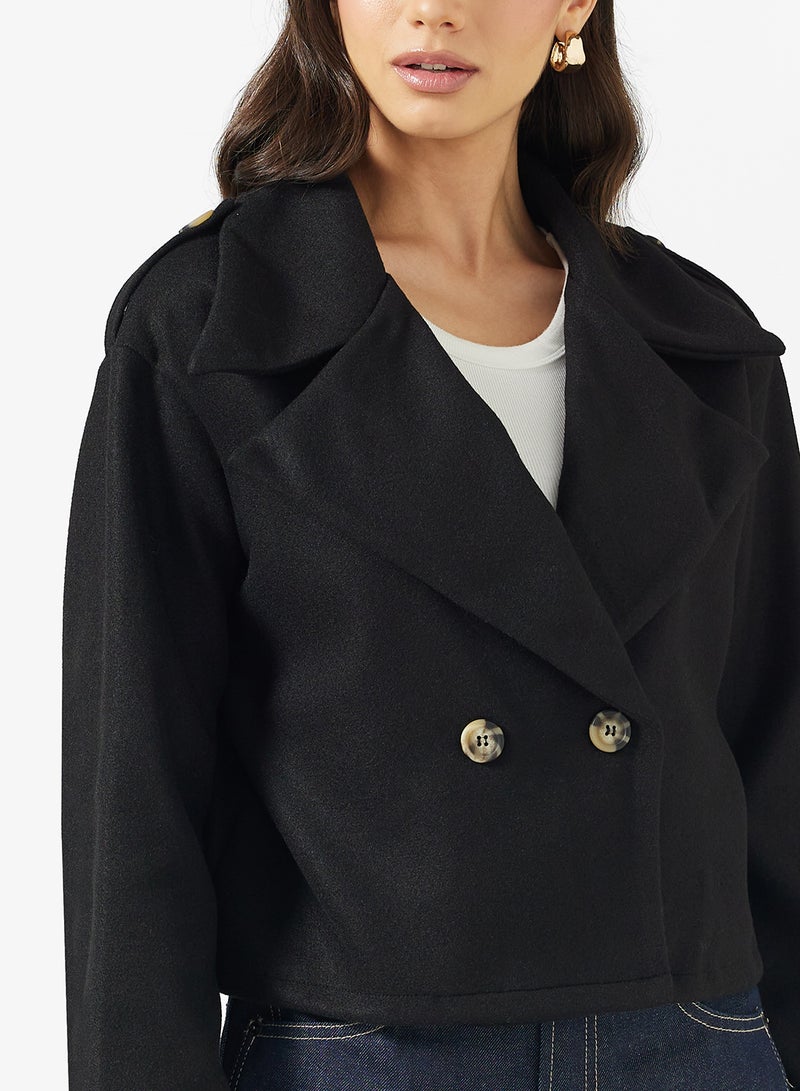 ELLA Short Trench Coat - Image 3
