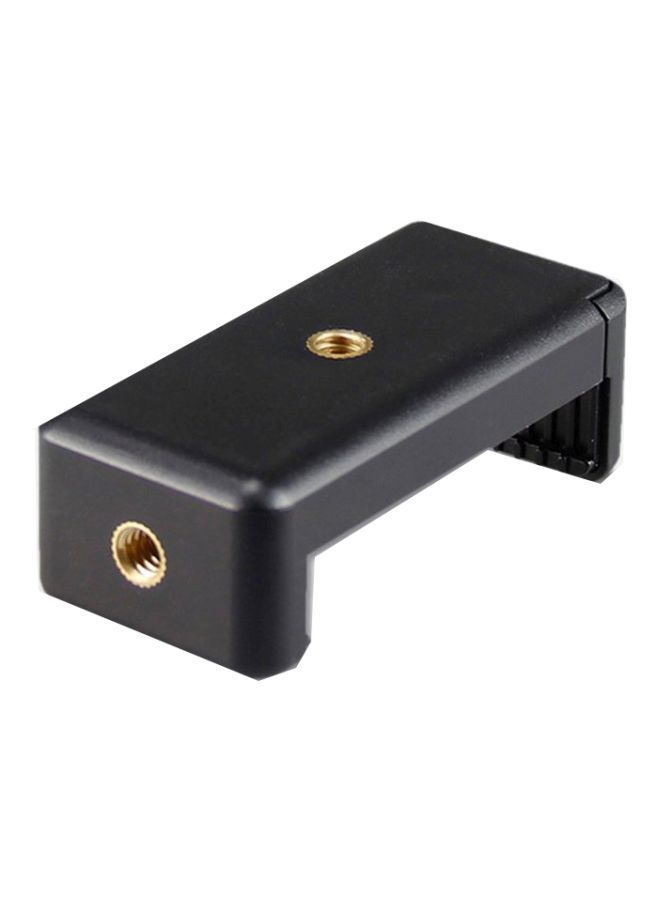 NIBEMINENT Double Hole Mobile Phone E Clip Mount Black  - Image 1