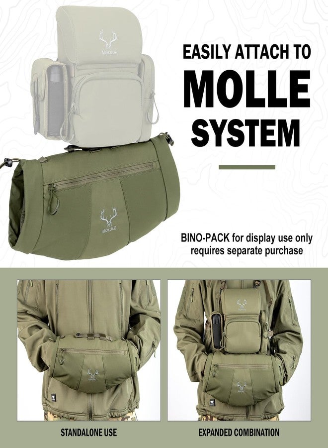 MOXULE Hunting Hand Warmer Muff: Portable Fleece Waist Handwarmer Pouch Insulated Outdoor Gear Cold Weather for Camping, Hiking Green - Image 5