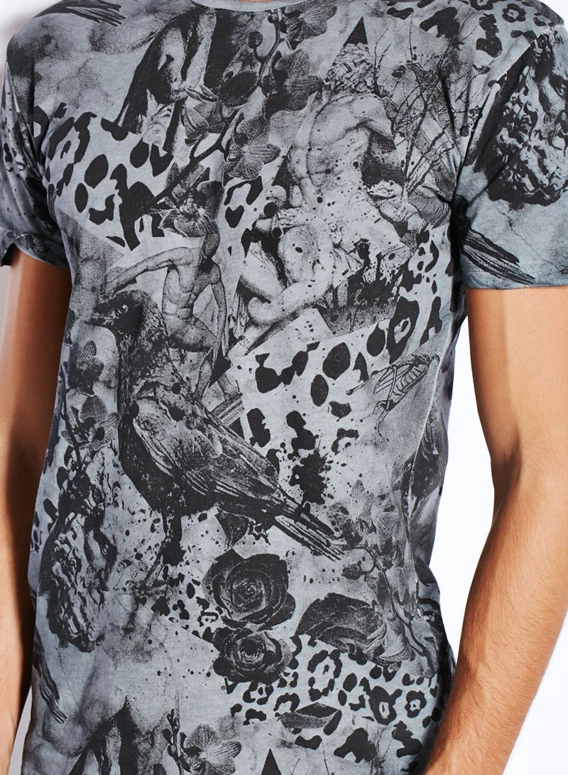 !Solid Selby Printed T-Shirt