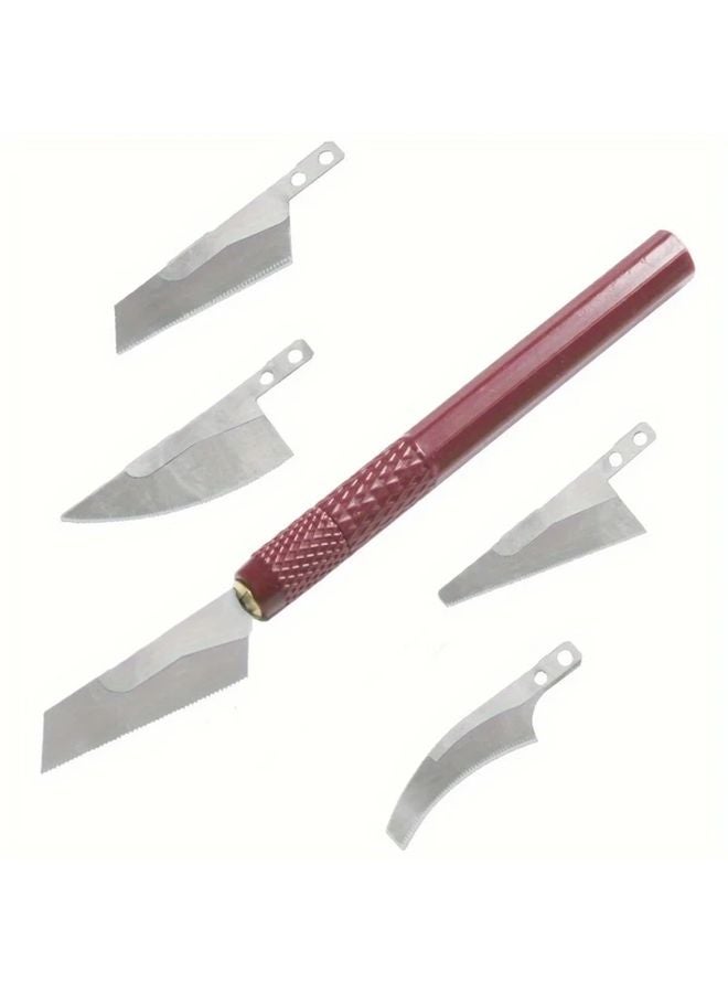 4pcs Mini Hand Saw Model Craft Tool DIY Craft Blade Forming Knife For Audiophiles - Image 2