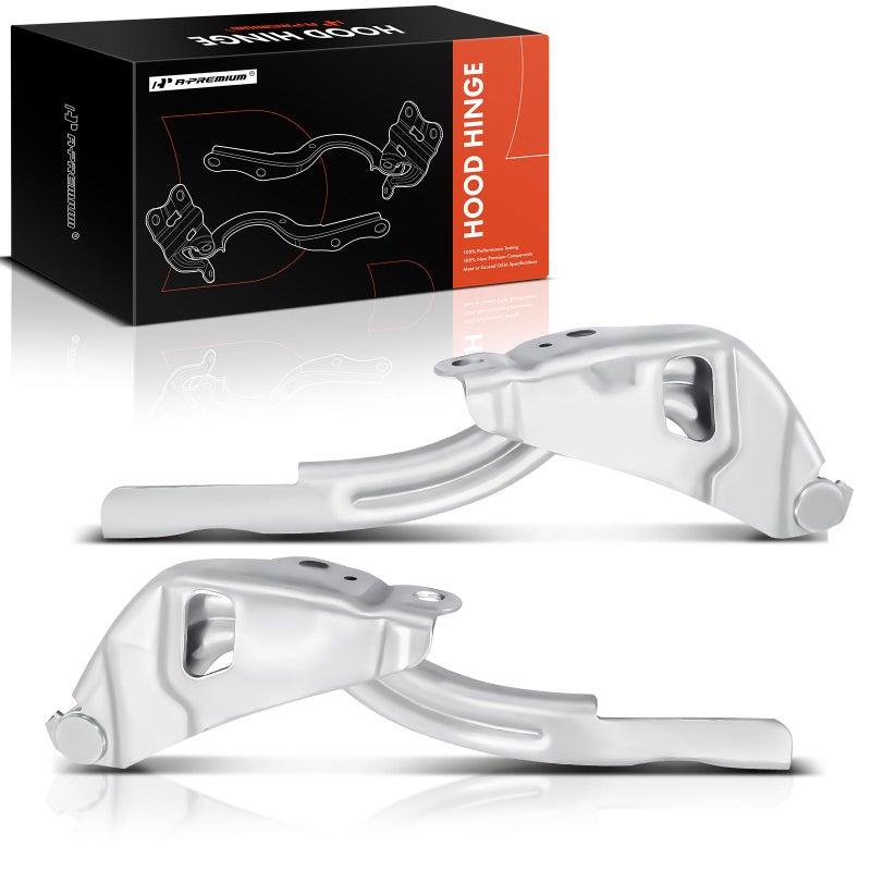 A-Premium APremium Front Driver and Passenger Hood Hinges Compatible with Honda Accent 20122017 Sedan Front Left and Right Side 2PC Set Replace 791201R000 791101R000