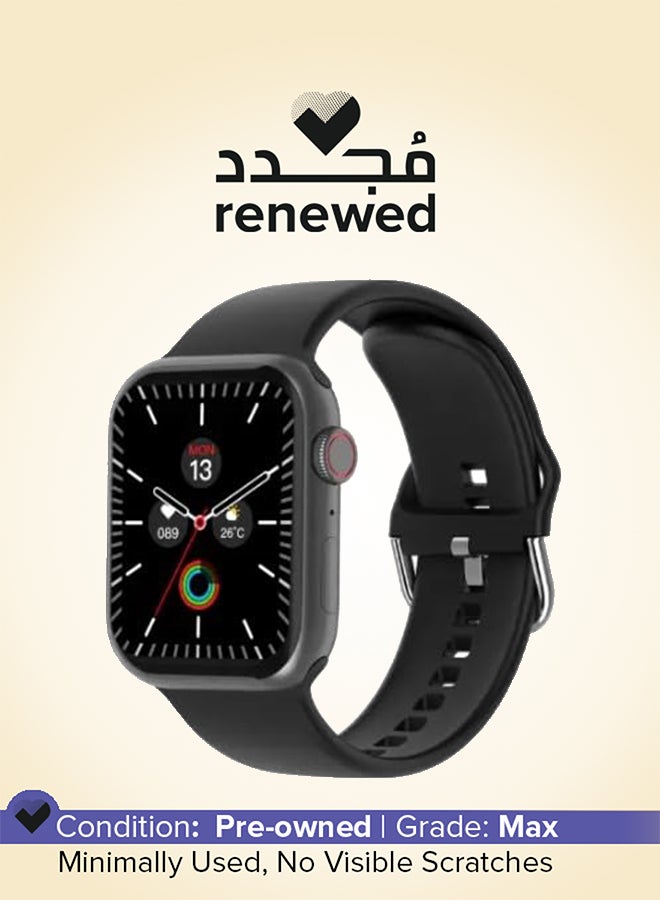 Gizmore Renewed - GizFit 930- Plasma Bluetooth Calling Smartwatch- Black - Image 1