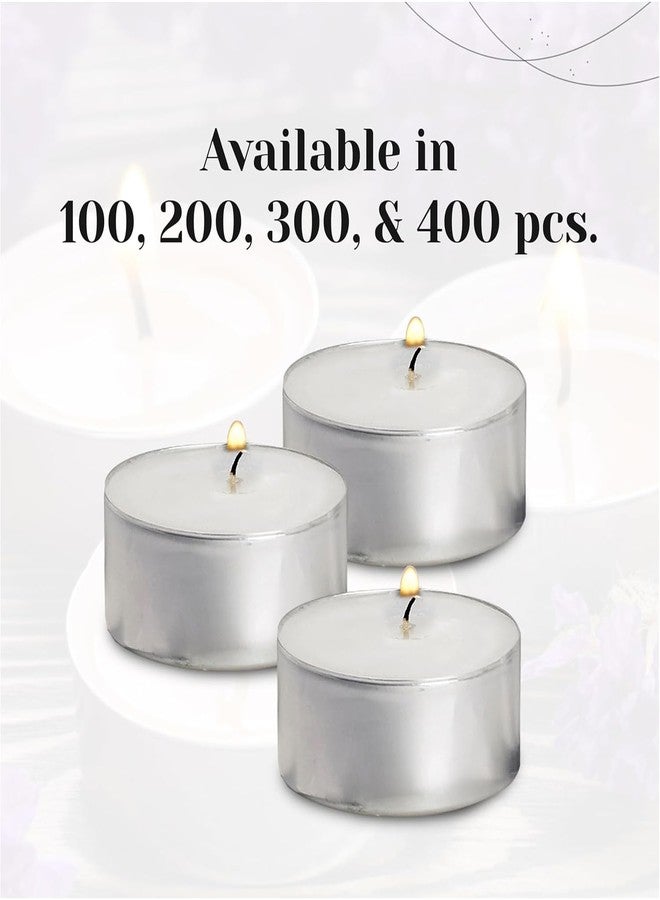 Thirteenkcanddle 9 Hours Burn Time Tealight for Home Décor, Jumbo Size White Unscented Natural Wax T Light Candle for Diwali Decoration Long Burning Candles (20) - Image 5