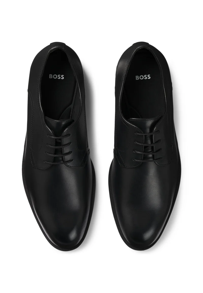 BOSS black Derby shoes in leather for Men | Best Price UAE