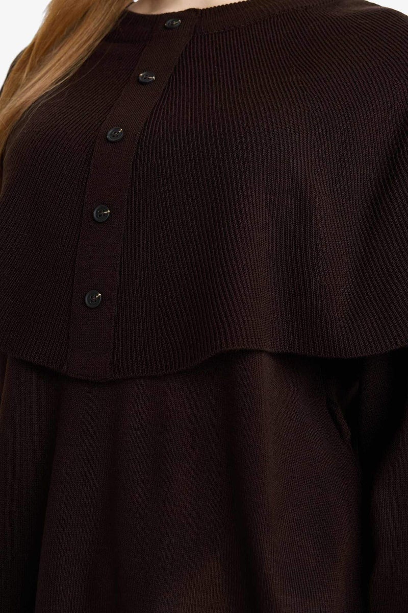 DeFacto Regular Fit Knitwear Tunic - Image 4