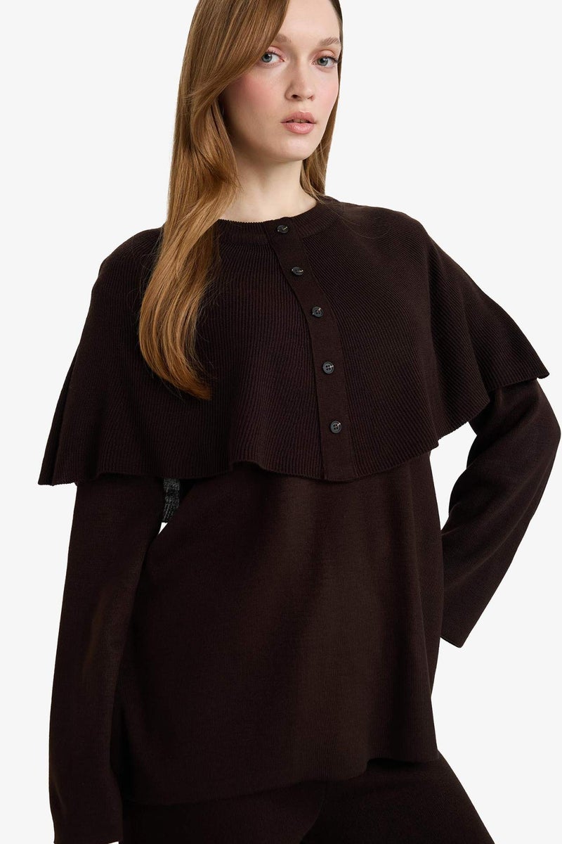 DeFacto Regular Fit Knitwear Tunic - Image 1