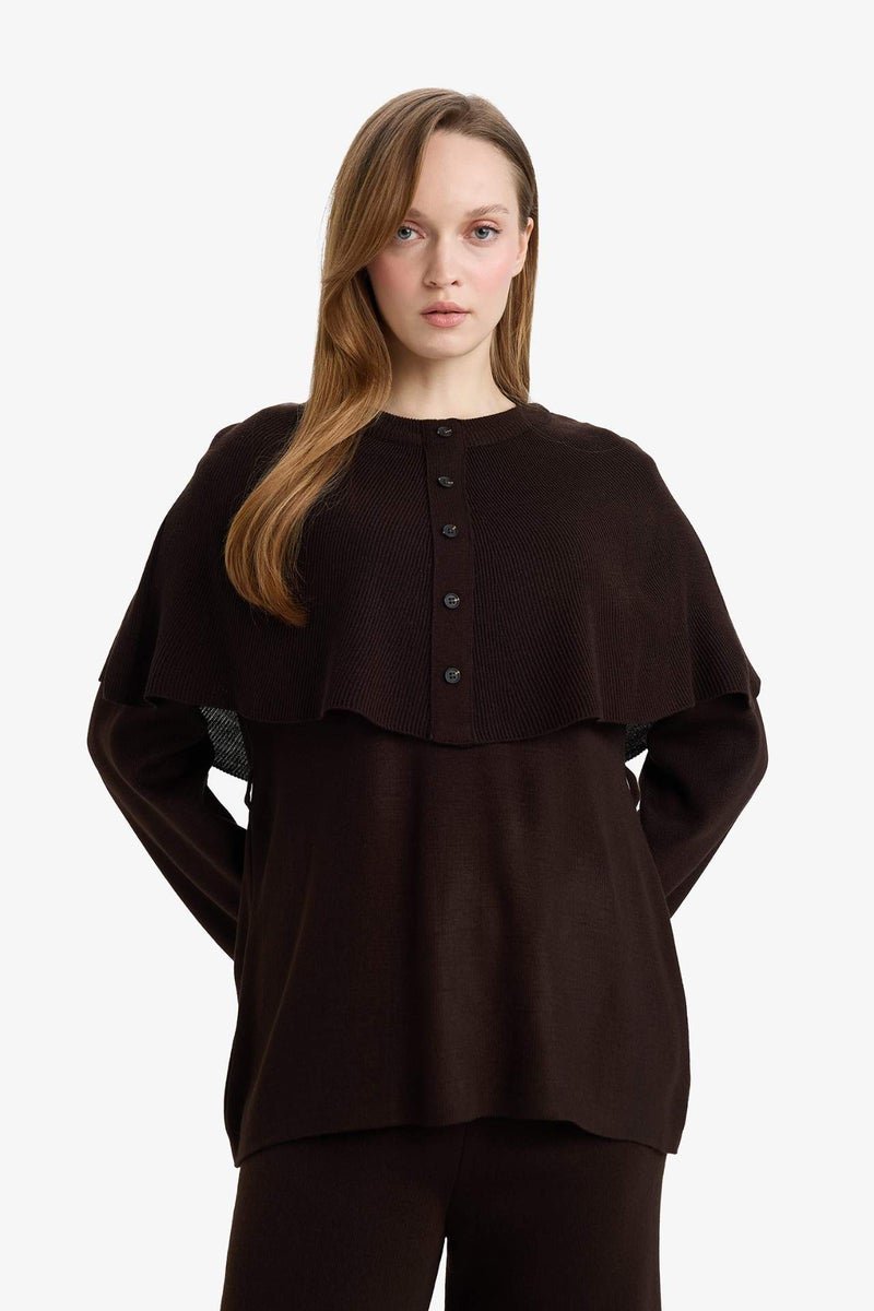DeFacto Regular Fit Knitwear Tunic - Image 3