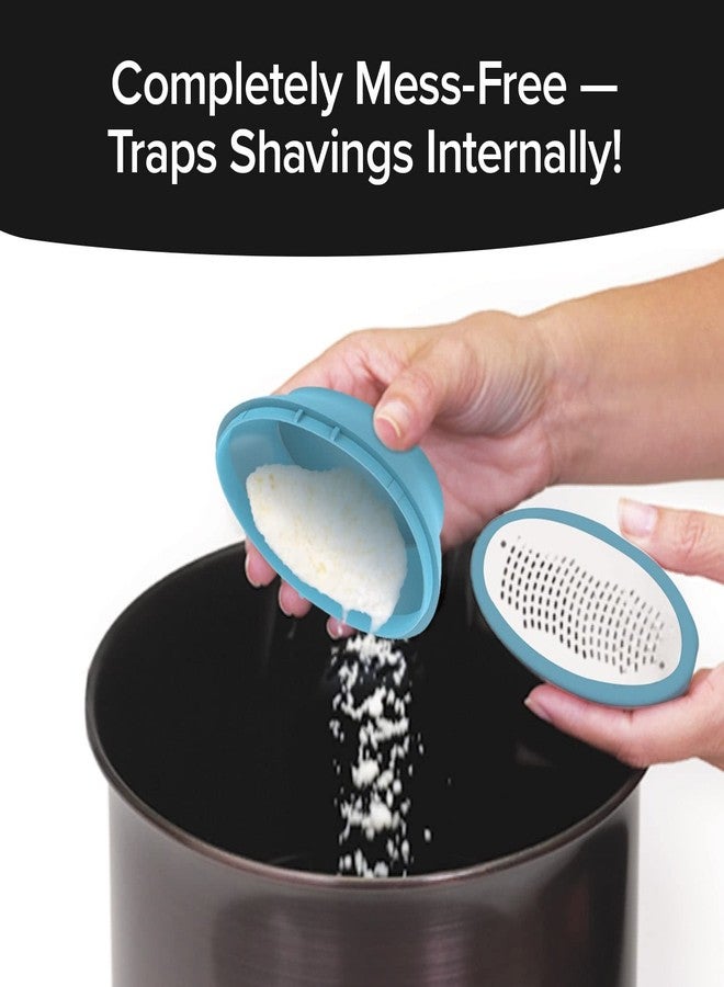 بيد إيج مبرد القدمين PedEgg – يحبس النشارة بالداخل لاستخدام خالٍ من الفوضى – مزيل مسامير القدم غير مؤلم بمقبض مريح للبشرة الخشنة والجافة وللحصول على أقدام ناعمة وملساء - Image 5