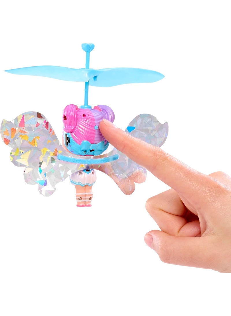 L.O.L. SURPRISE! LOL Surprise Magic Flyers Fairies Tots Snowflake Flying Doll with Wand Control, Rechargeable Battery, Blossom Flower Ball Launcher, Fairy Toy for Kids, Collectible Play Gift for Girls - Image 5