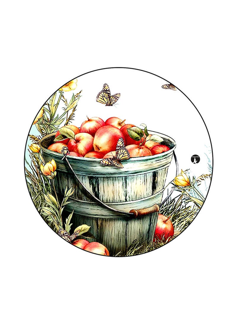 RKN Food Print Mouse Pad Multicolour