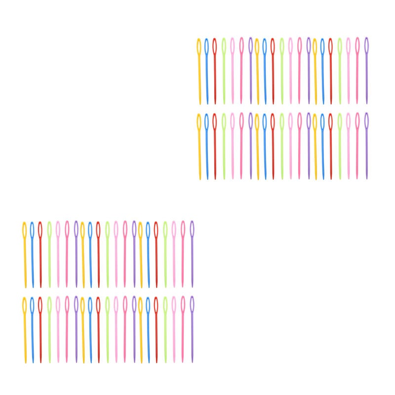 2000 Pcs Hand Sewing Needles Sweater Needles Knitting Supplies (Random Color) - Image 1