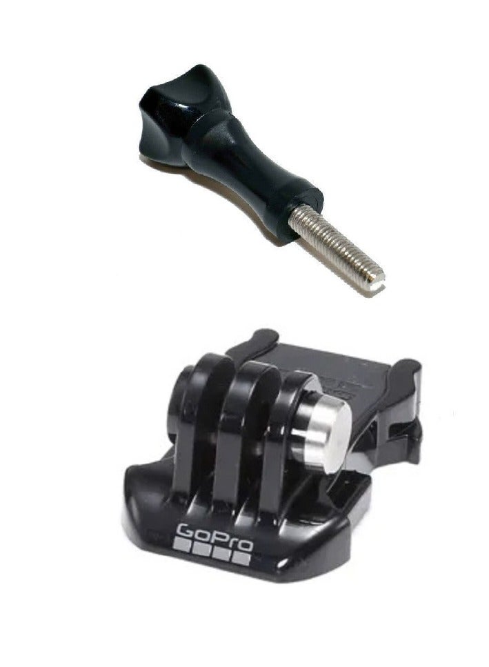 Quick Release Flat Buckle Clip Mount Base Adapter for GoPro All Camera