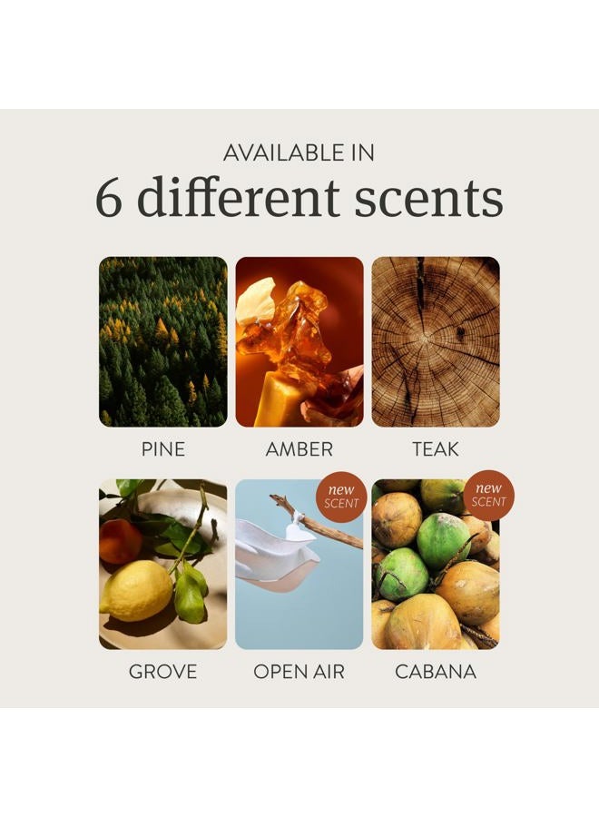 Drift Car Air Freshener - Wood Air Freshener - Car Odor Eliminator - Open Air Scent Starter Kit - Image 4