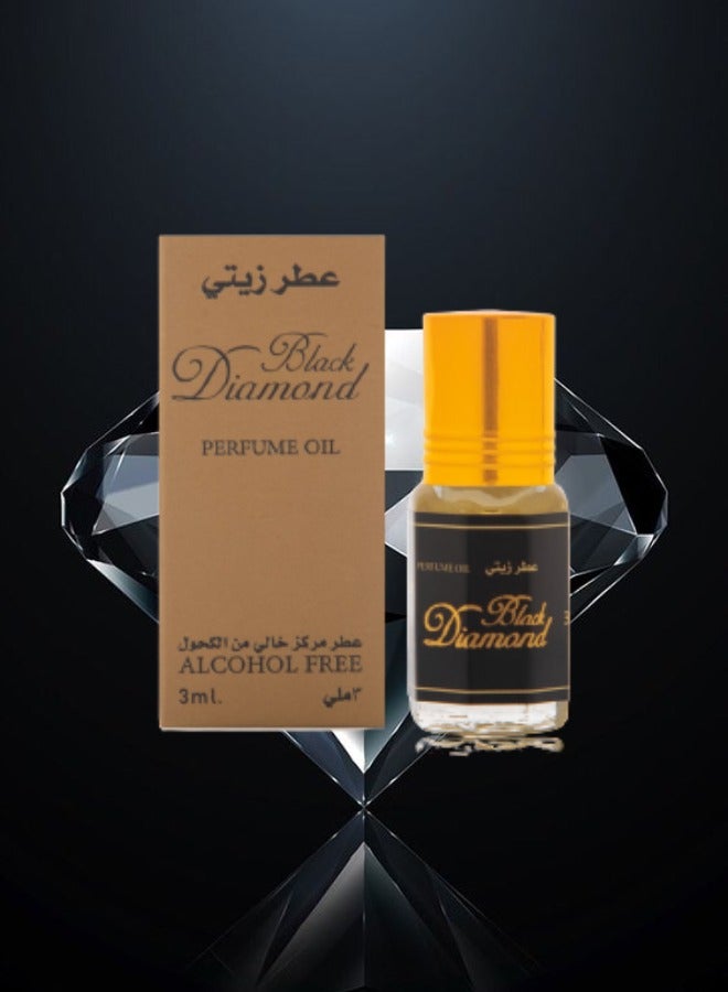 بانافع 48 قطع عطر بلاك دايموند زيتي 3 مل - Image 2