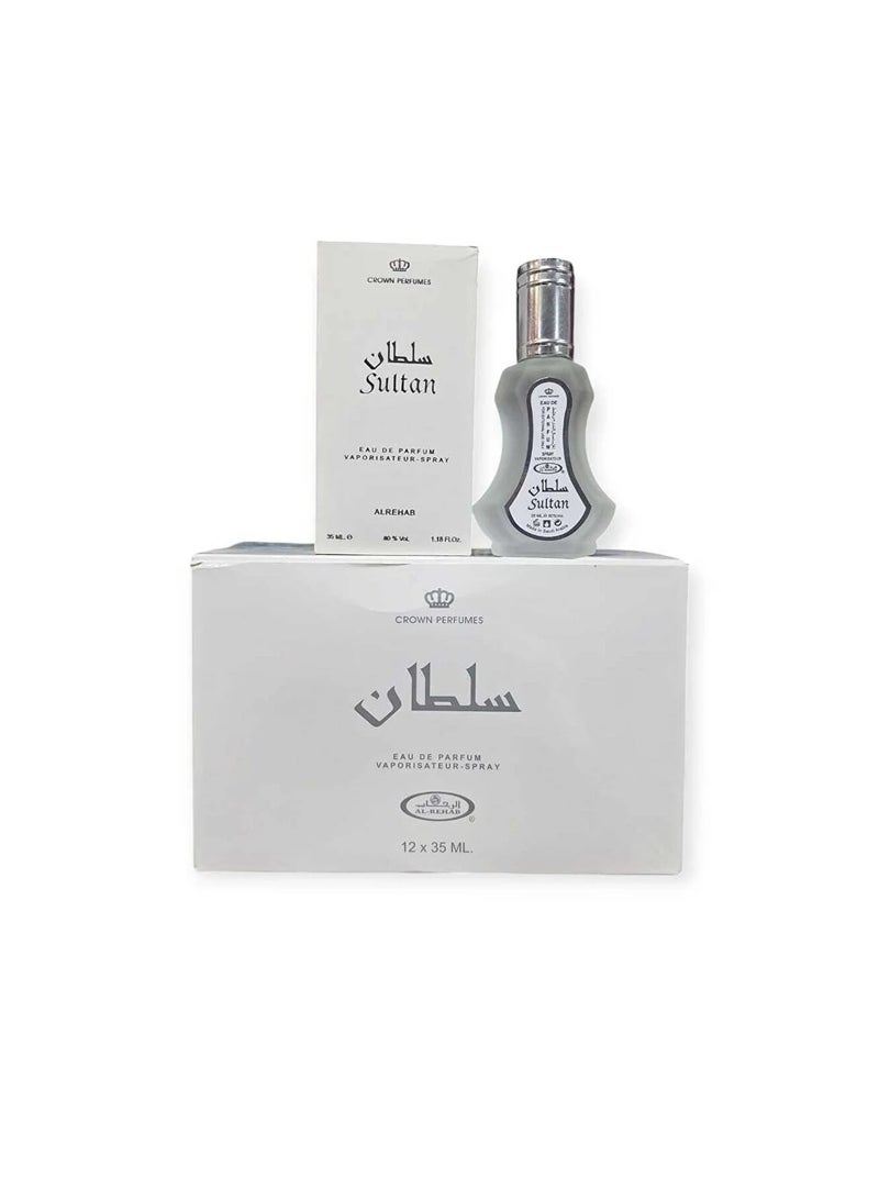 الرحاب عطر سلطان الرحاب 35 مل 12 قطعة