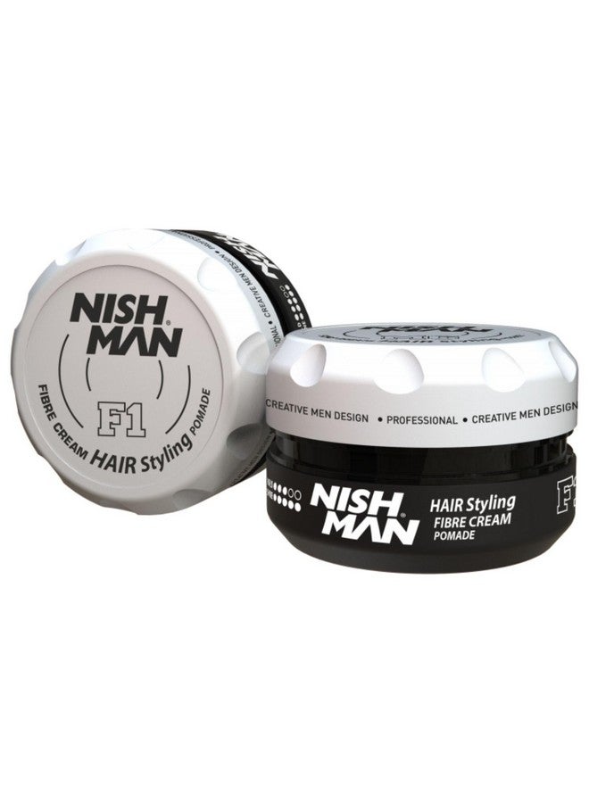 NISHMAN كريم بوميد لتصفيف الشعر إيشمان F1 100 مل - Image 1