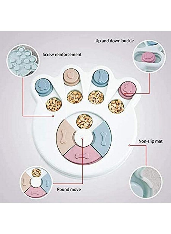لعبة تغذية الكلاب على شكل أحجية، موزع مكافآت متين للجراء، ألعاب تغذية بطيئة، ألعاب تدريب دماغ القطط على التخلص من الملل - متعدد الألوان - Image 3