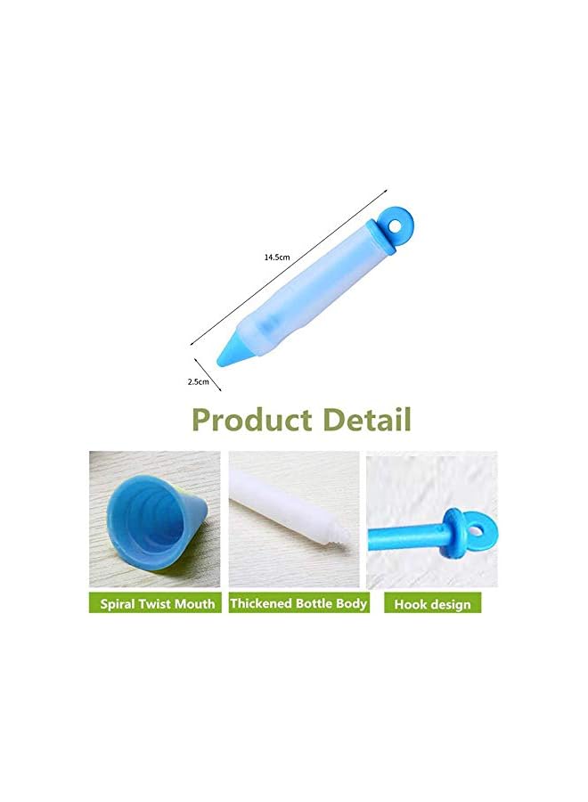 S-TOP Silicone Cake Decorating Syringe Cylinder - 2 Pieces - Image 2
