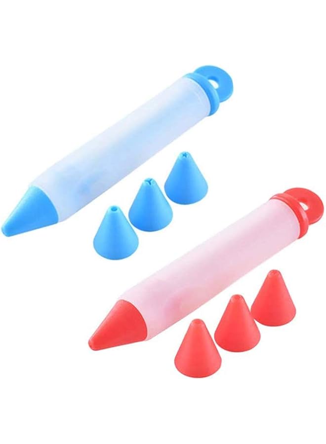 S-TOP Silicone Cake Decorating Syringe Cylinder - 2 Pieces - Image 1