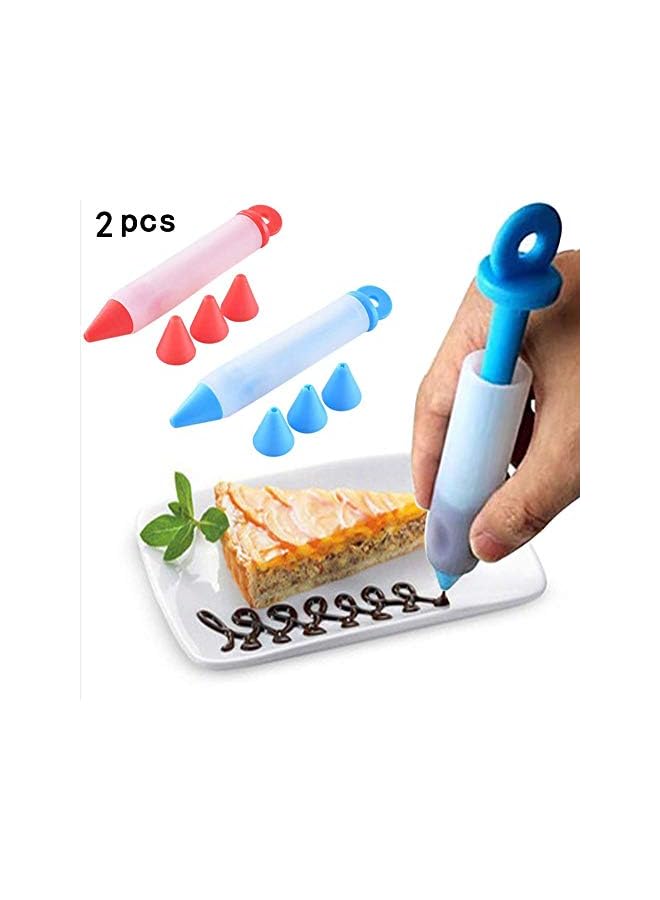 S-TOP Silicone Cake Decorating Syringe Cylinder - 2 Pieces - Image 4