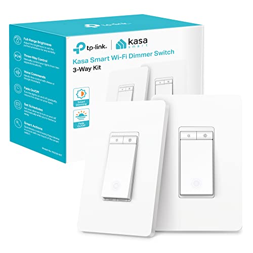 Kasa Smart 3 Way Dimmer Switch KIT, Dimmable Light Switch Compatible with Alexa, Google Assistant and SmartThings, Neutral Wire Needed, 2.4GHz, ETL Certified, No Hub Required, White (KS230 KIT v2) - Image 5