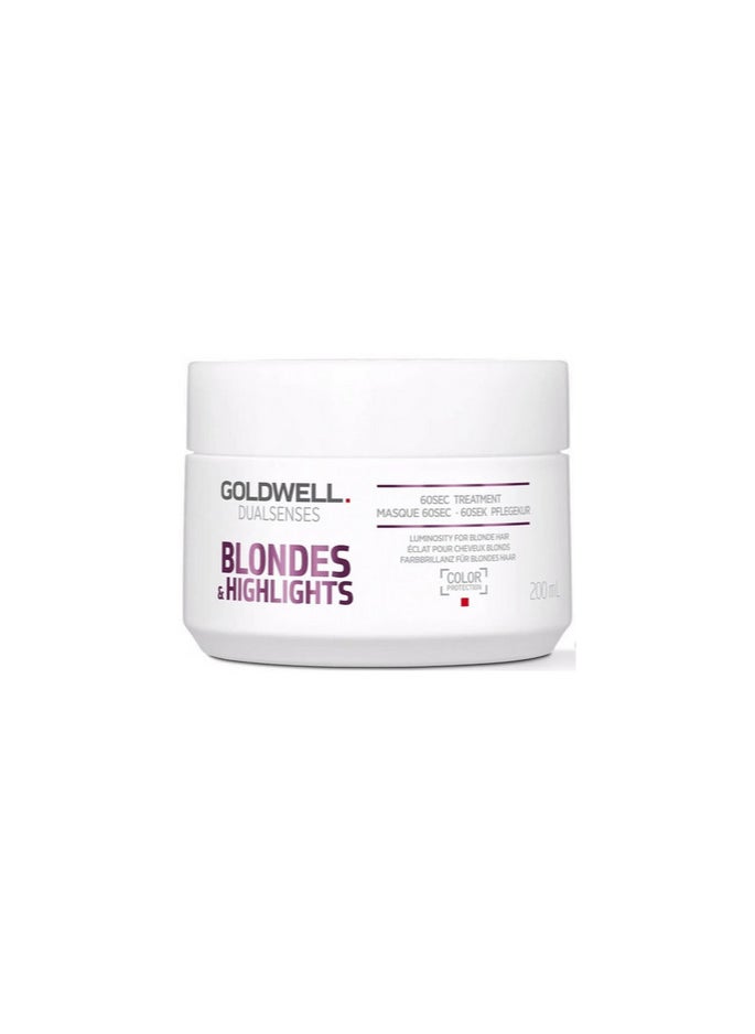 Goldwell Goldwell Blonde and Highlights Anti-Yellow 60Sec Treatment 200ml 
