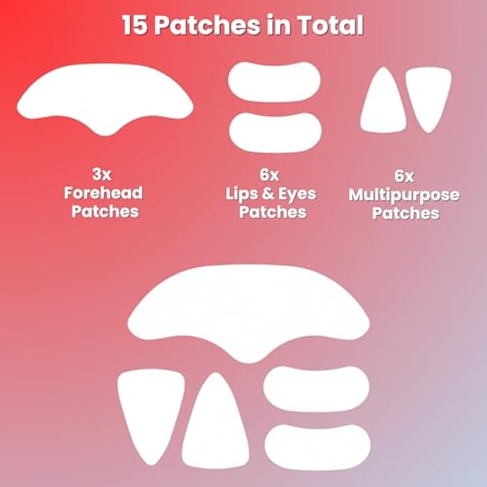 Masque Bar Age Defying Facial Wrinkle Patches - Anti-Wrinkle Patches with Retinol, Collagen & Hyaluronic Acid - Forehead Wrinkle Patches, Face Lift Patches, Korean Skincare for Skin Firming & Plumping - Image 4